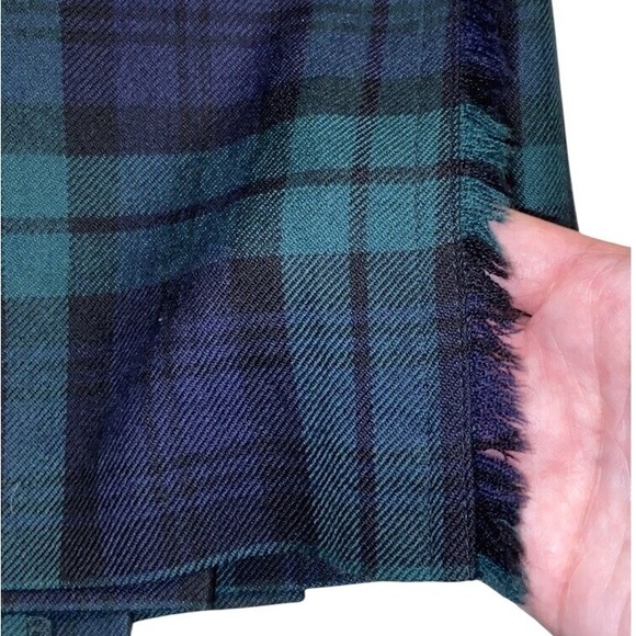 Lochcarron Black Watch Tartan Wool Mini Kilt Skirt 32" Scotland Pleated - Picture 8 of 11
